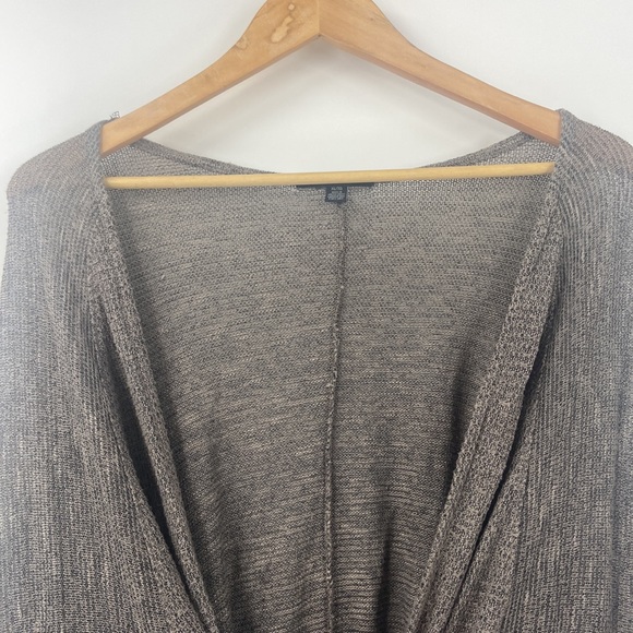 American Eagle outfitters Long shawl sweater cardigan drape front XL - Picture 3 of 13